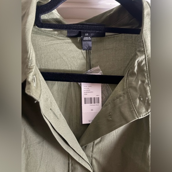 Olive green high low top - Picture 3 of 4